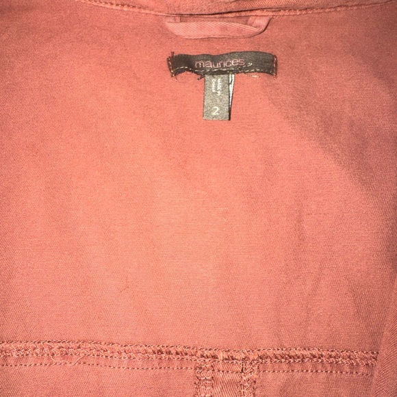 Maurices Dusty Rose Utility Jacket - Picture 4 of 6